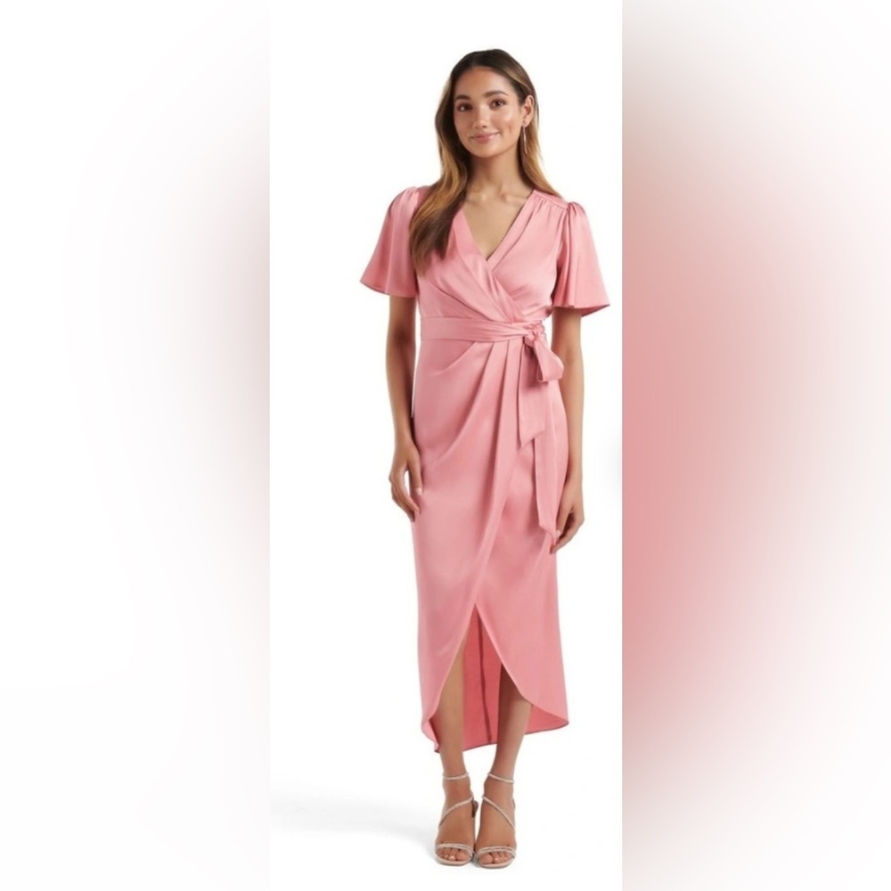 EVER NEW Melbourne | Carolina Satin MIDI Dress